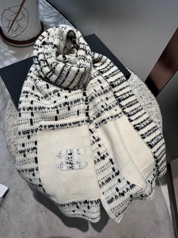 Chanel Scarf 30X180cm E011007